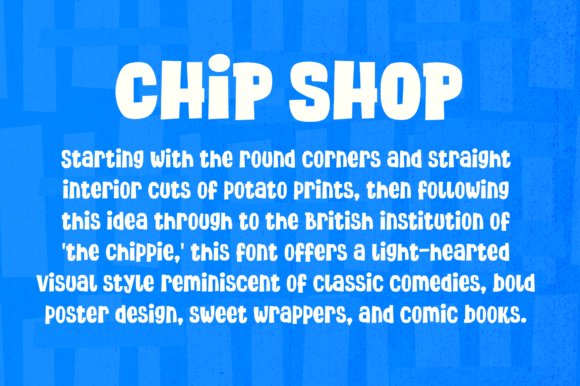 Chip Shop Font - Preview 1