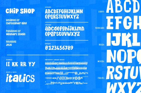 Chip Shop Font - Preview 2