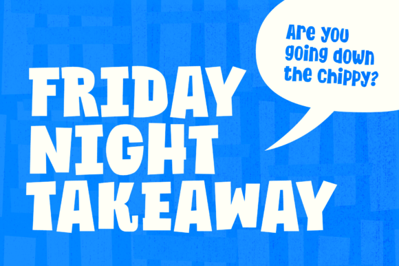 Chip Shop Font - Preview 3