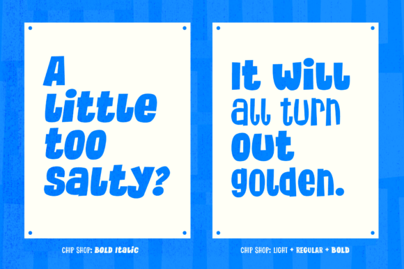 Chip Shop Font - Preview 5