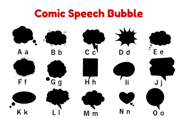 Comic Speech Bubble Font - Preview 4