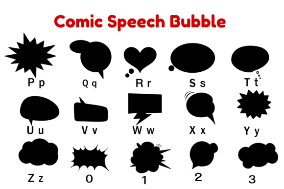 Comic Speech Bubble Font - Preview 5