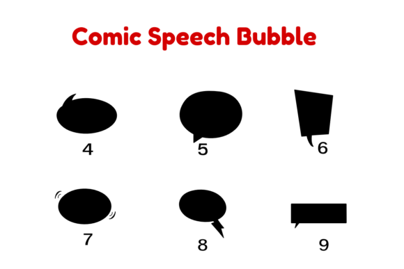 Comic Speech Bubble Font - Preview 6
