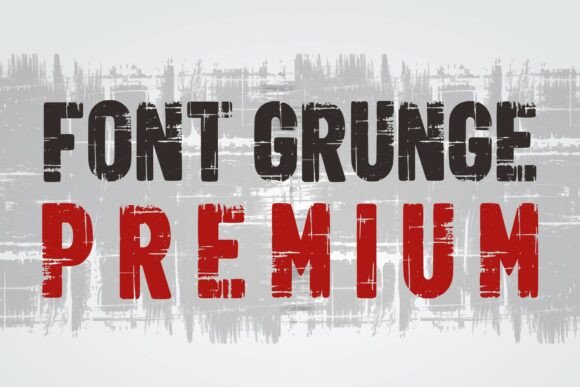 Distressed Creative Font - Preview 1