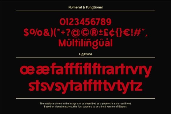 Eligos Font - Preview 1