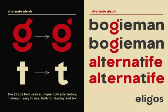 Eligos Font - Preview 3