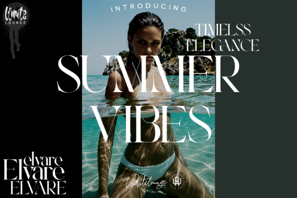 Elvare Font - Preview 3