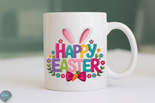 Faux Yarn Happy Easter Coquette Bow PNG Graphic by Crafts SVG ...