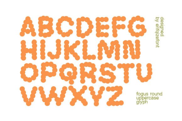 Fogus Font PNG with transparent background - Preview 2
