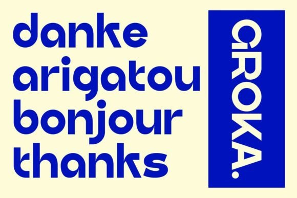 Groka Font - Preview 3