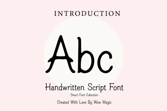 Hand Font - Preview 1