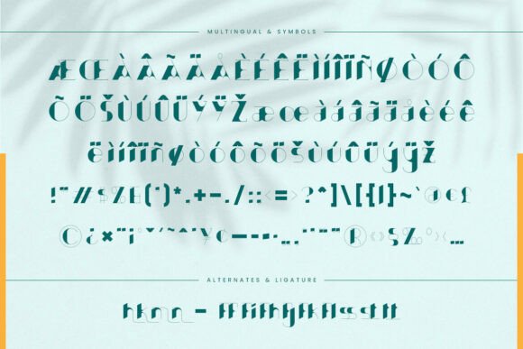 Manarox Font PNG with transparent background - Preview 2