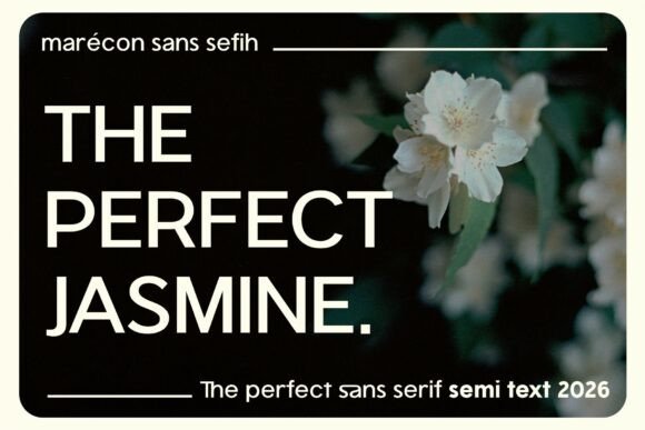 Marecon Font PNG with transparent background - Preview 1