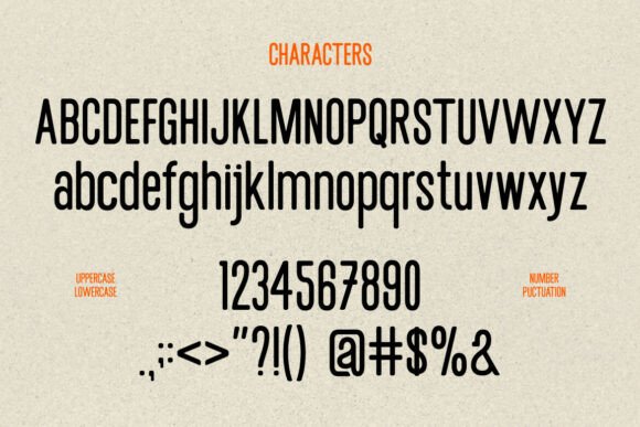 Modentra Font PNG with transparent background - Preview 1