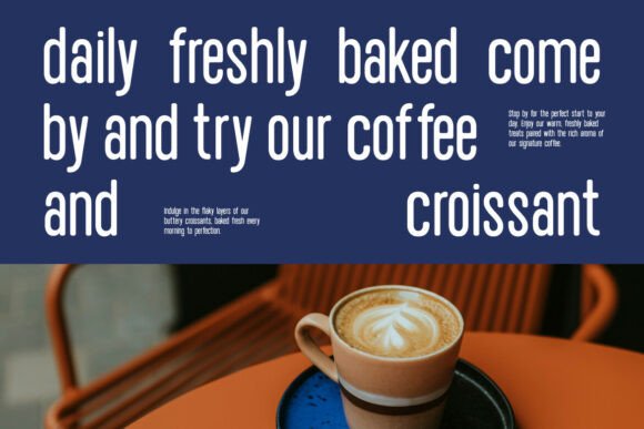 Modentra Font PNG with transparent background - Preview 2