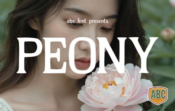 Peony Slab Serif Font By ABC Font
