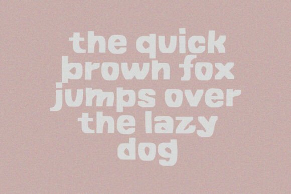 Screo Human Font font preview - 6