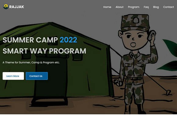 Summer Camps HTML Template
