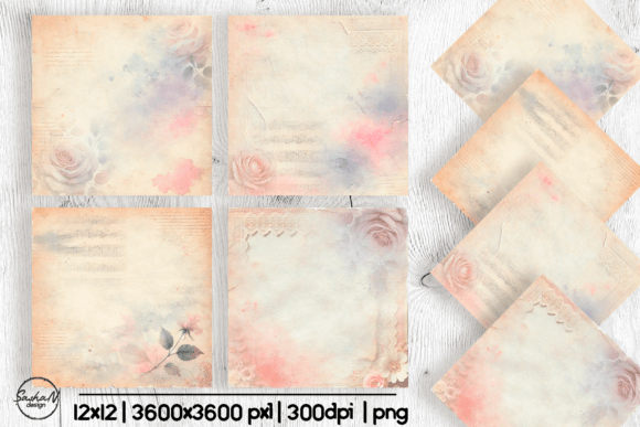 Vintage Pastel Texture Digital Paper