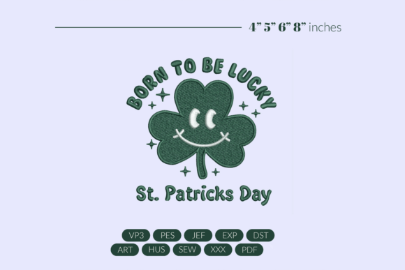 Born to Be Lucky St Patricks Day