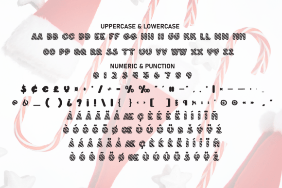 Candy Santa Font - Preview 6