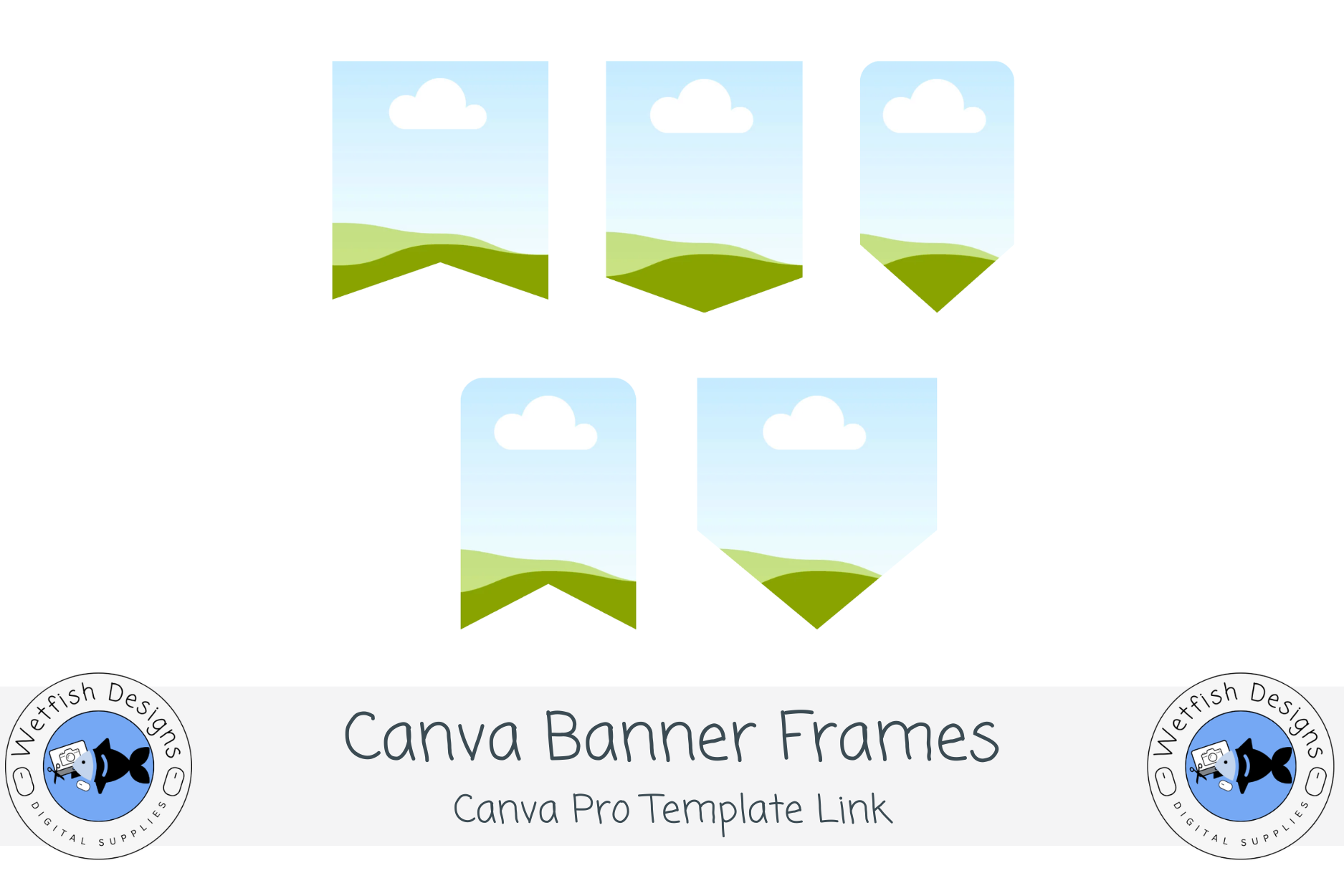 Canva Banner Frames – Canva Pro Template