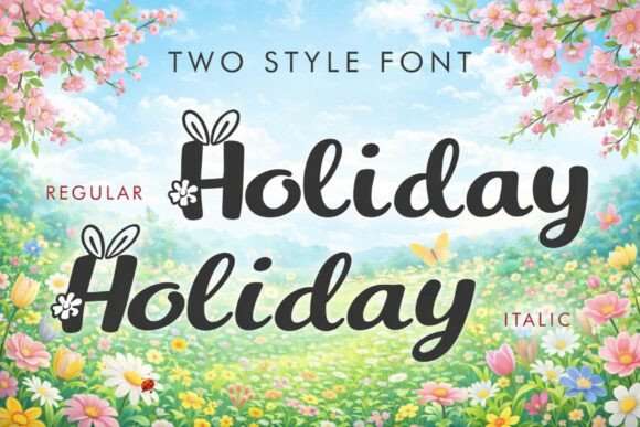 Easter Fabulous Font - Preview 3