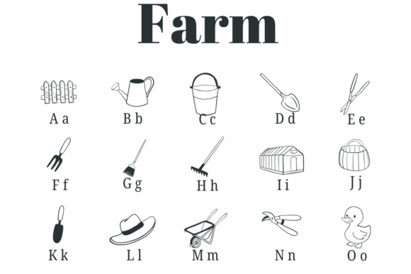 Farm Font - Preview 1