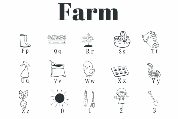 Farm Font - Preview 2