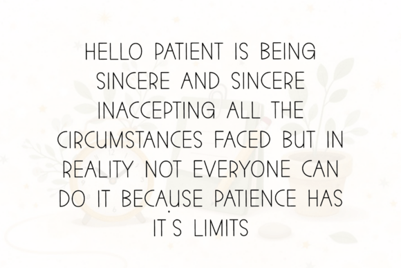 Simple Modern Font PNG with transparent background - Preview 3