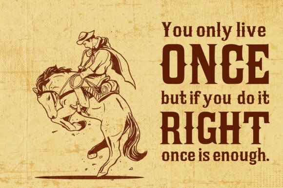 Cowboy Rodeo Font PNG with transparent background - Preview 5