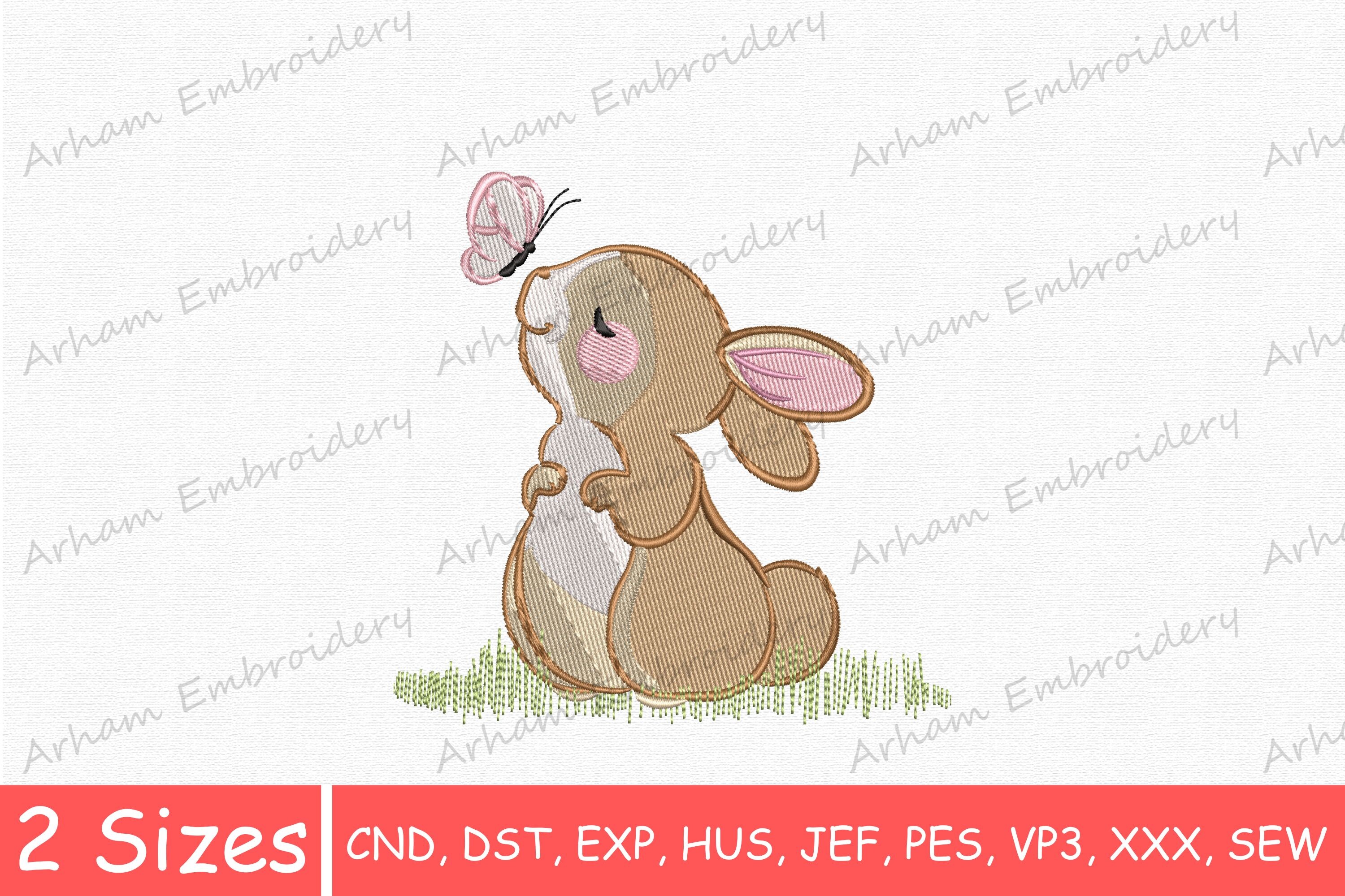 Easter Bunny with Butterfly