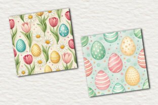 Easter Digital Paper Graphic by Creative Design · Creative Fabrica