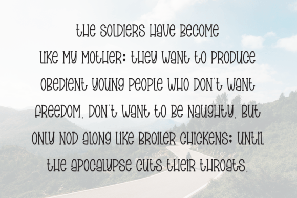 Enjoy Camping Font - Preview 5