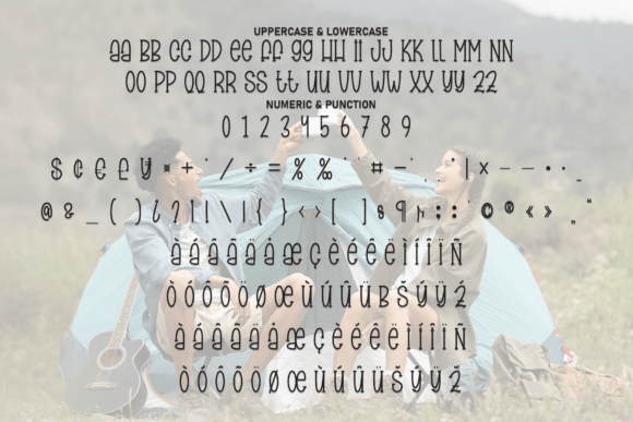 Enjoy Camping Font - Preview 6