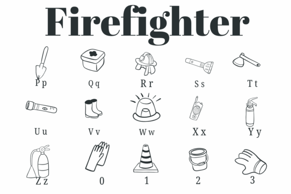 Firefighter Font - Preview 2