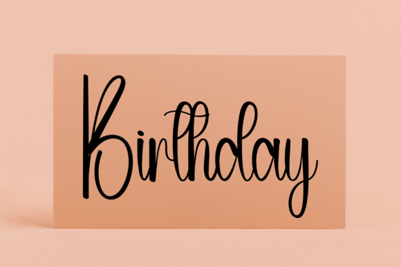 Flower Angel Font PNG with transparent background - Preview 1