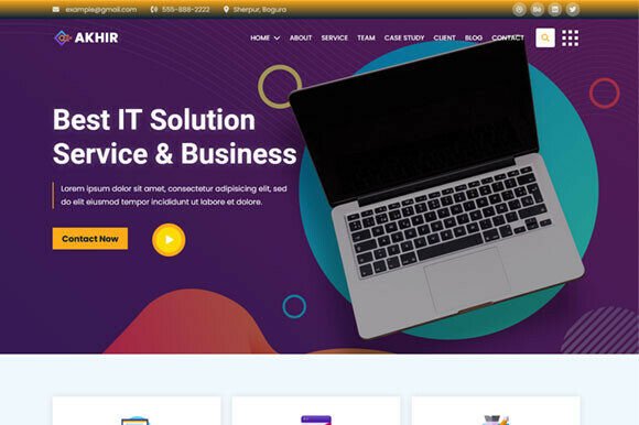 IT Solution & Business Service Template