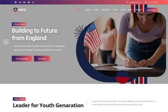 Political Campaign and Party Template