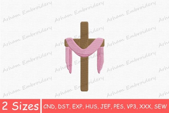 Religious Cross with Drape