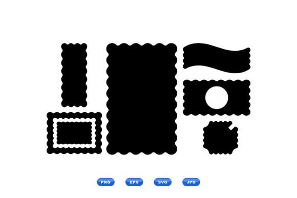 Scalloped Frame SVG Collection
