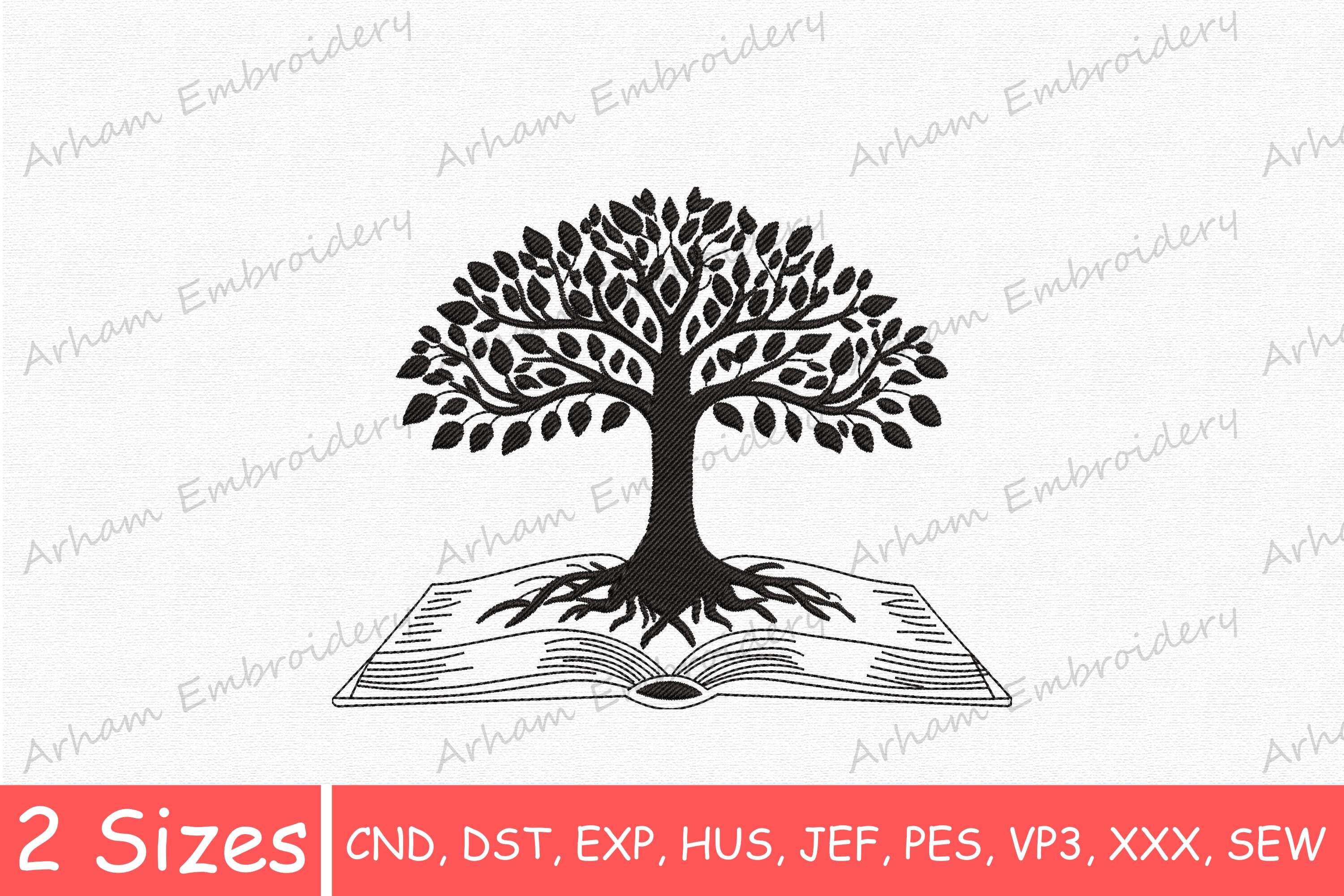 Tree Growing from Book