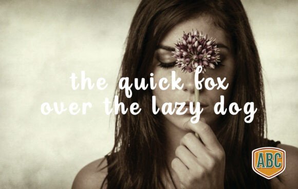 Allium Font - Preview 1