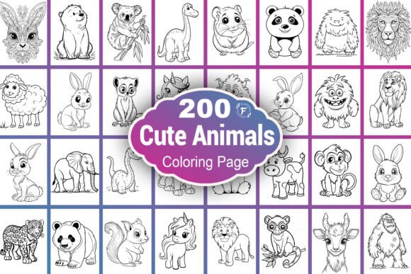 Animal Coloring Page
