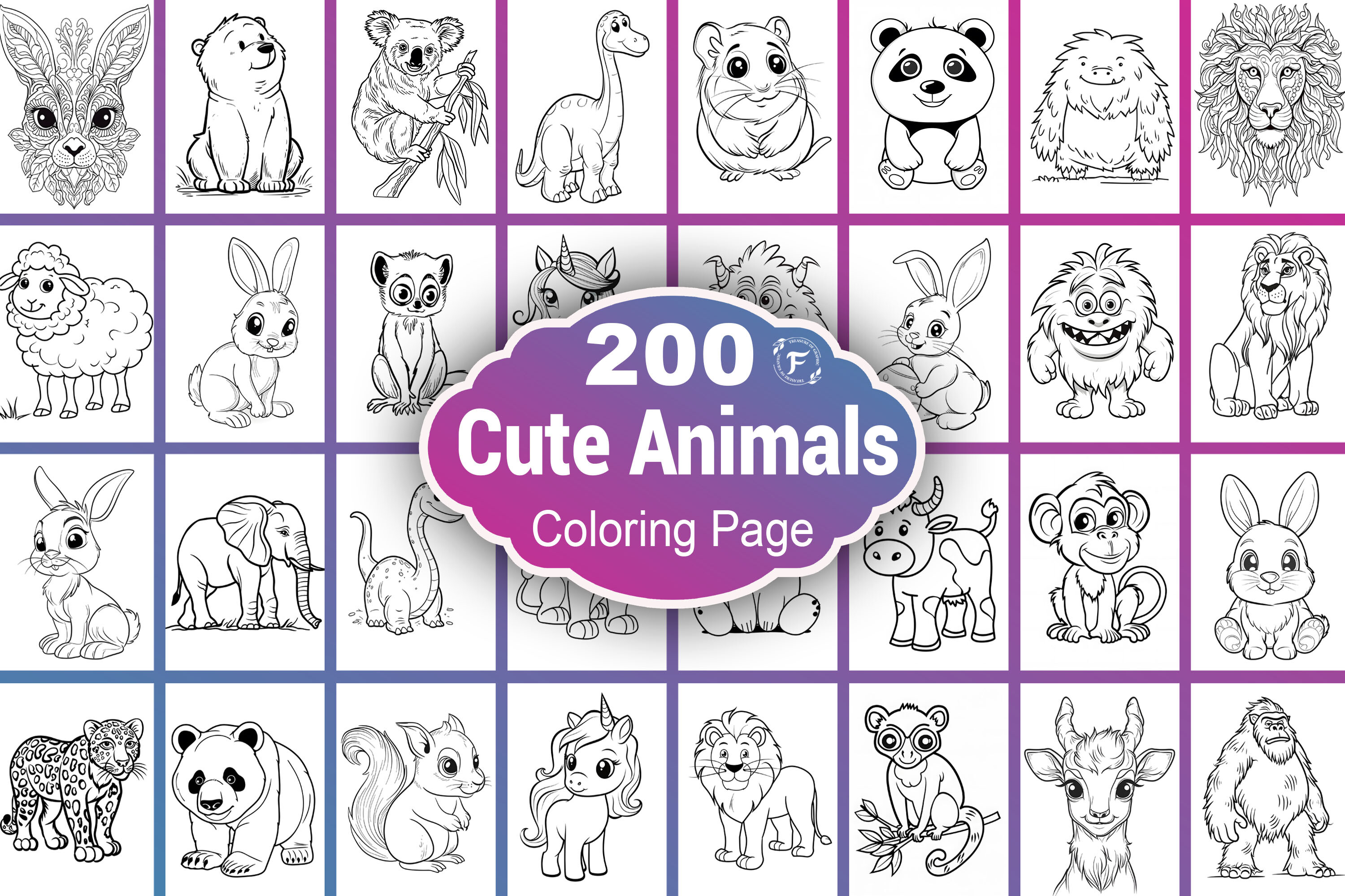 Animal Coloring Page
