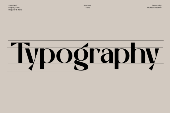 Avelmor Font - Preview 4