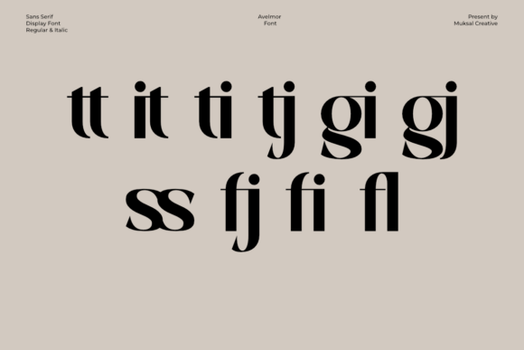 Avelmor Font - Preview 6