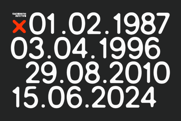 Balium Blur Font - Preview 6