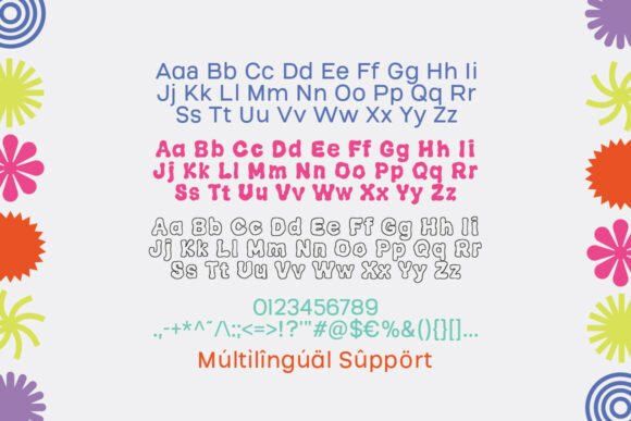 Boche Font PNG with transparent background - Preview 6