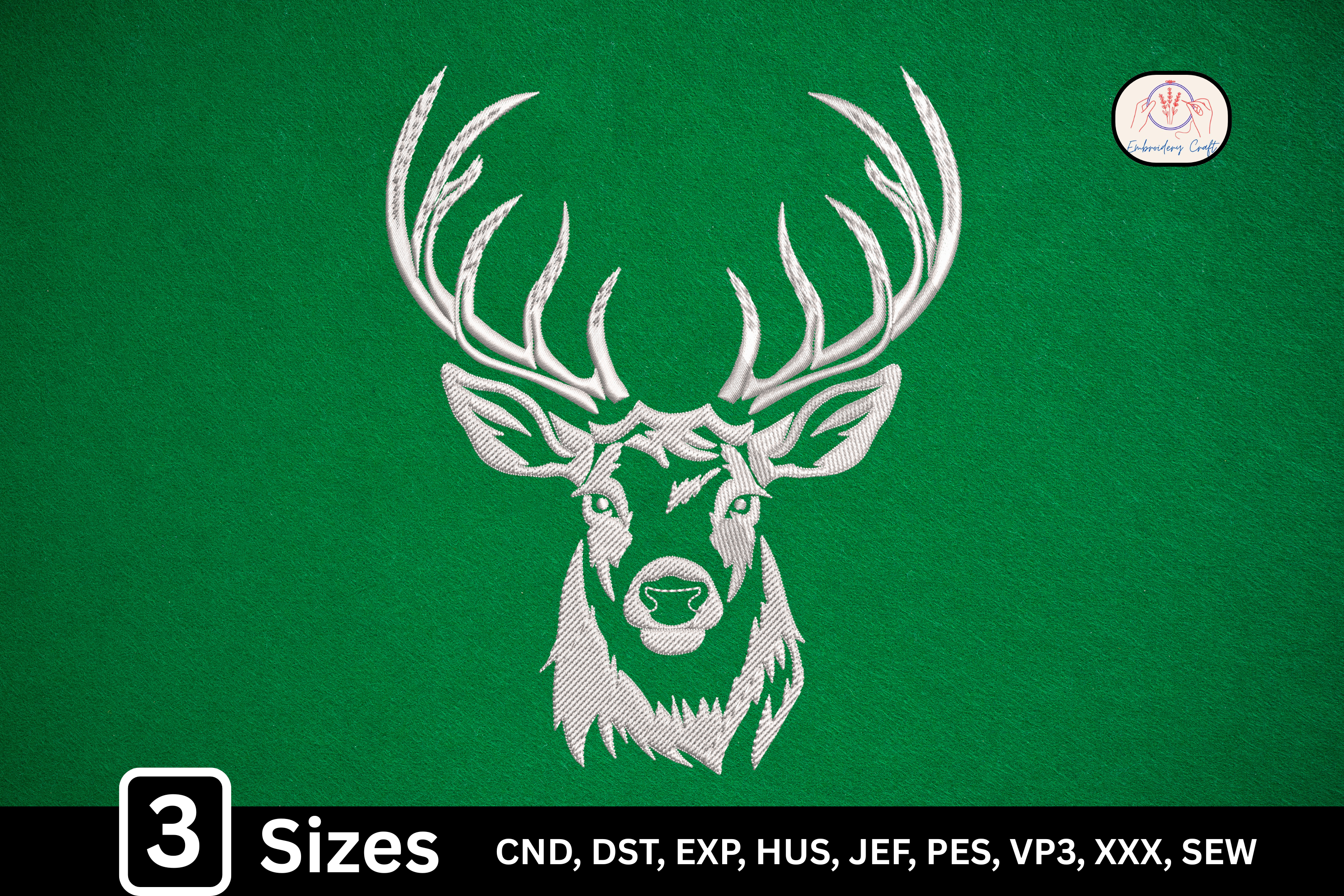 Buck Stag Antlers Majestic Deer Head